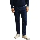 Gant pour homme. 1000020 Jaans Slim Fit bleu (32/34), Casuel, Coton, Denim