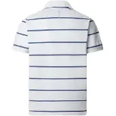 Hackett London pour homme. HM5600117 Polo à rayures HS blanc (XL), Sport, Coton, Manche courte