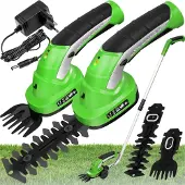 TecTake Taille haie électrique 2 en 1 - vert