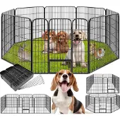 TecTake Enclos pour chien modulable - 80 cm