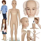 TecTake - mannequin mannequin modèle "enfant" - démontable - 402664