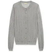 Trussardi Cardigan gris clair