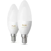Philips Hue Ampoule Bougie White Ambiance E14 Lot de 2