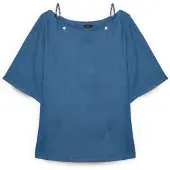 Fiorella Rubino Chemisier bleu