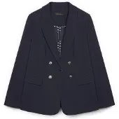 Fiorella Rubino Blazer bleu marine
