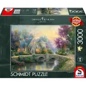 Schmidt Thomas Kinkade, Ambiance du soir, puzzle de 3000 pièces