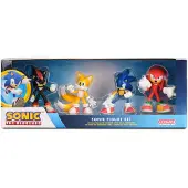 Comansi Set 4 figurines Sonic avec Sonic Shadow Knuckles Tails