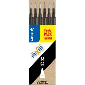 Pilot ETUI 6 RECH FRIXION BALL NOIR