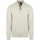 Barbour Pull Half Zip Greige