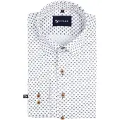 Suitable Chemise Imprimée Blanche