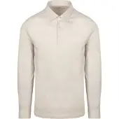 Desoto Poloshirt Manches Longues Essential Beige
