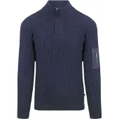 Suitable Pull-over bleu marine