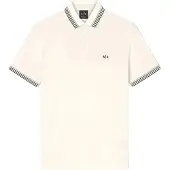 Armani Exchange pour homme. XM002326AF13026U1074 Polo Breath beige (M), Casuel, Coton, Manche courte