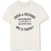 Zadig & Voltaire T-shirt enfant X60628 filles - Blanc - 8 ans