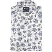Olymp Chemise Luxor Imprimée Bleue