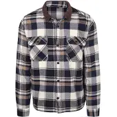 Barbour - Chemise à carreaux - Grasmoor Relaxed Checked Shirt Navy pour Homme - Taille M