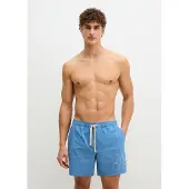 Marc O'Polo Shorts de bain ' Woven ' bleu