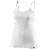 Loeffler Transtex Light Sleeveless T-shirt Blanc L Femme
