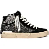 Crime London Sk8 Recut High Trainers Noir EU 37 Femme