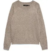 Vero Moda Pull-over 'VMDoffy' marron chiné