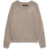 Vero Moda Pull-over 'VMDoffy' marron chiné