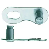 Sunrace Flat Top 10s Chain Link 10 Units Argenté