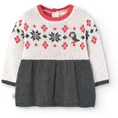 Boboli Knitwear Long Sleeve Dress Multicolore 18 Months Fille