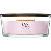 Woodwick Cherry Blossom & Vanilla bougie parfumée avec mèche en bois 453.6 g