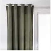 Atmosphera Rideau Lilou kaki - 140 x 260 cm