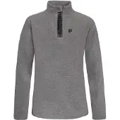 Protest Perfectym Quarter Zip Dark Grey Melange 140 cm