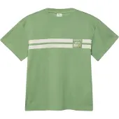 s.Oliver T-Shirt vert / blanc