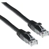 ACT Advanced Cable Technology CAT6A UTP patchcable black (câble de raccordement CAT6A UTP noir)