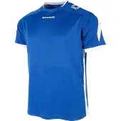 Stanno Maillot Drive à manches courtes pour enfants - Bleu roi / Blanc