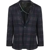 Suitable Respect Veste de costume Montreal Flex Bleu Foncé Carre