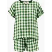 AmourLinen Pyjama 'Cloud Nine' vert