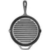 Hendi Poêle à griller en fonte,, 398x265x(H)48mm