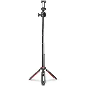Hama Solid 80 Ball Bt Table Tripod Solid Ii 21b With Bluetooth Argenté