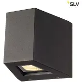 SLV Out Beam Applique IP44 Beam Up/Flood down anthracite LED