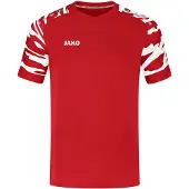 Jako Wild Maillot Manches Courtes Hommes - Rouge Sport / Blanc | Taille: M