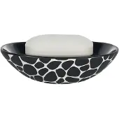Spirella Accessoire à Poser Darwinpebble Porte-Savon Noir - Grès