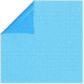 vidaXL Couverture de piscine bleue 417 cm PE