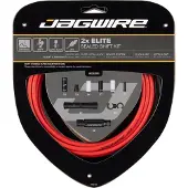 Jagwire Kit Câble Et Gaine De Dérailleur étanche Double Plateau - Durabilité Renforcée -