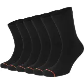 Suitable Chaussettes 6 Paires Bio Noir taille 42-46