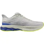 Mizuno Chaussures de course pour homme WAVE SKYRISE 7 - J1GC2609, couleur : gris, pointure homme : 44
