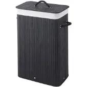 Sealskin Bamboo Laundry basket Black (56 l)