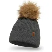 Vivisence Bonnet '7042' gris foncé