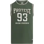 Protest Espen Sleeveless T-shirt Vert S Homme