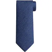 Suitable Soie Cravate Two Toned Foncé Bleu Bleu foncé