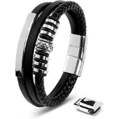 SERASAR Bracelet 'Shine' argent