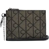 Calvin Klein Étui 'Logo Hardware Emblem' taupe / noir